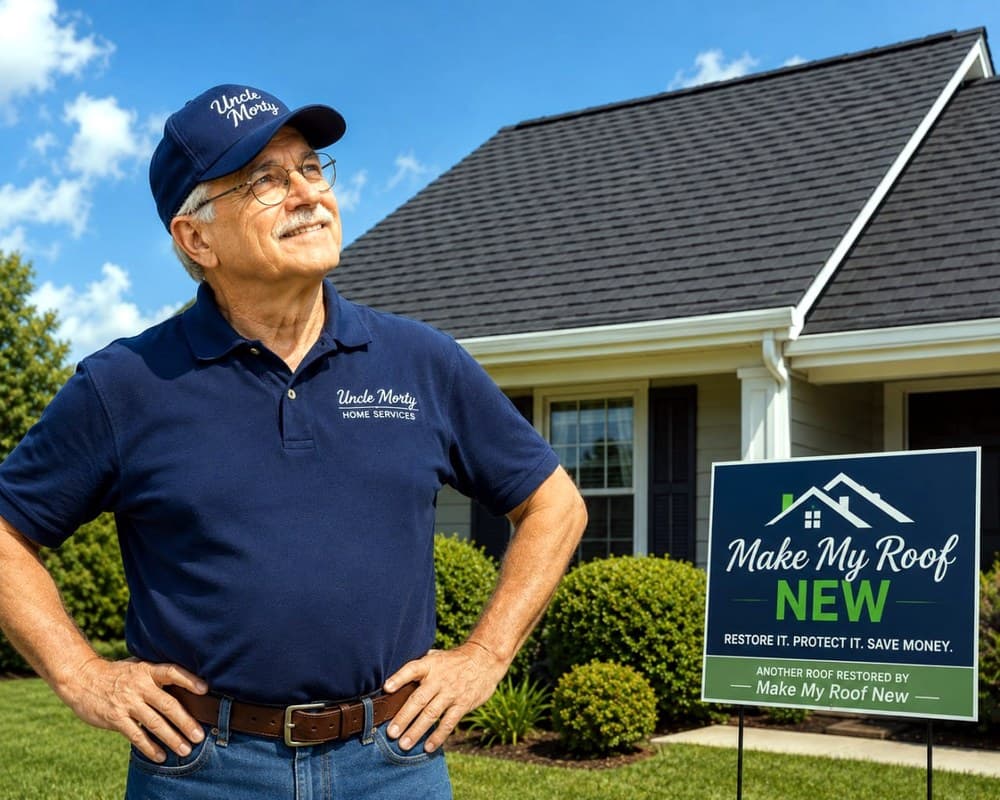 Uncle Morty, MakeMyRoofNew's trusted home service advisor